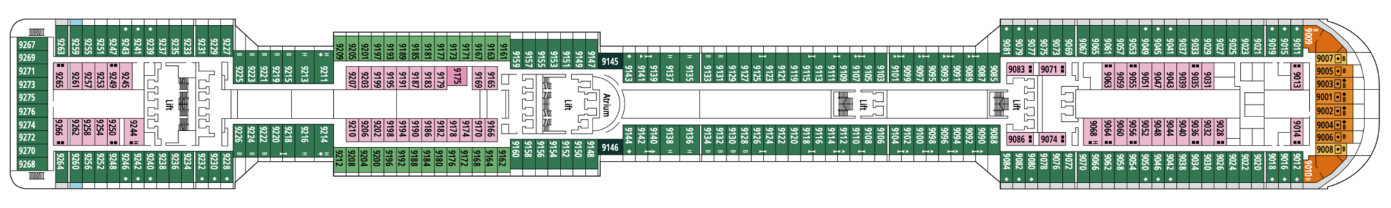 Deck 9 - Minerva plan